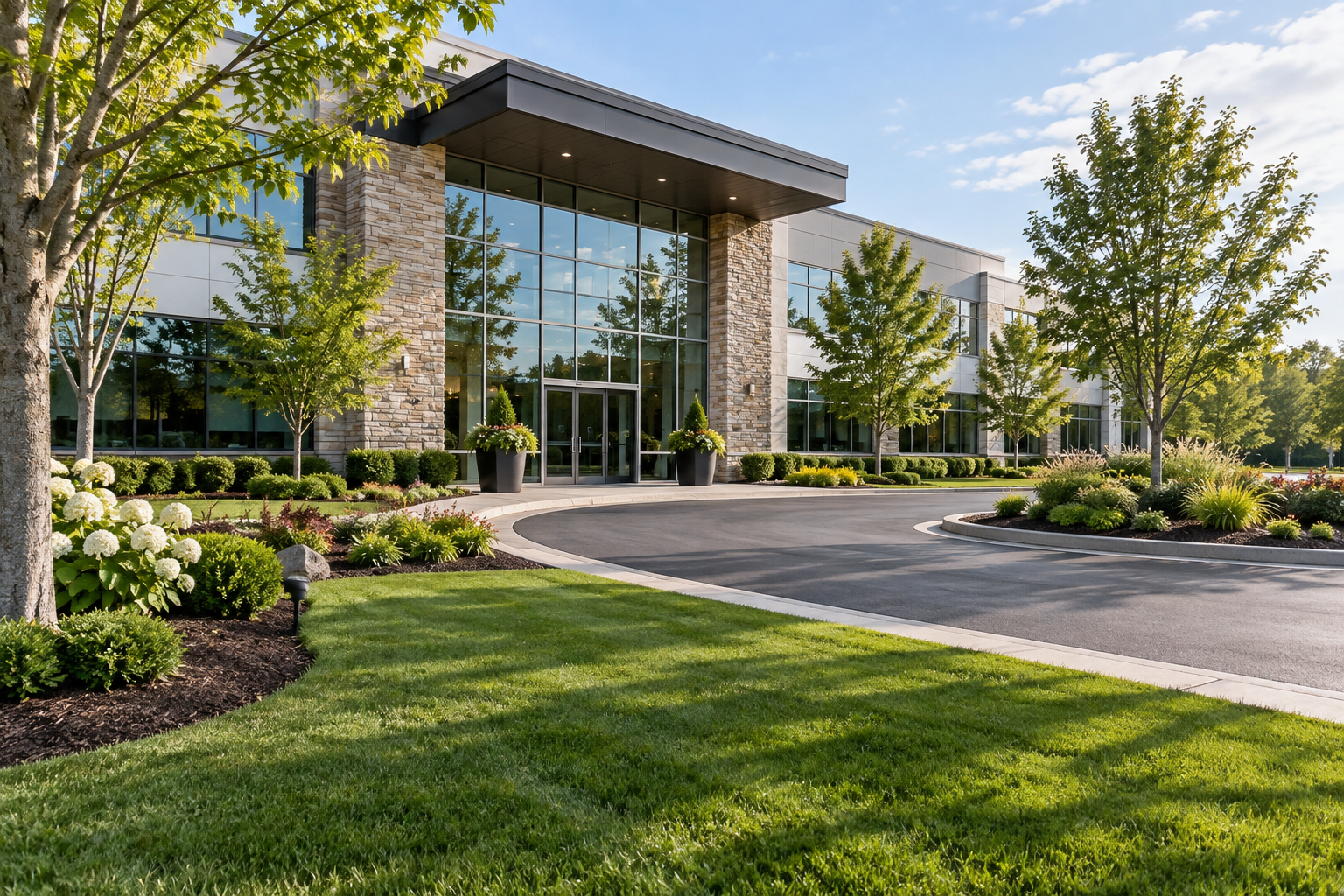 Managed property using integrated pest management products