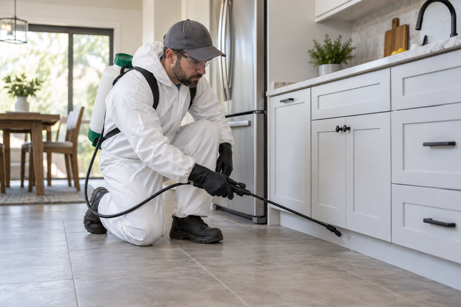 Clean facility for pest monitoring equipment